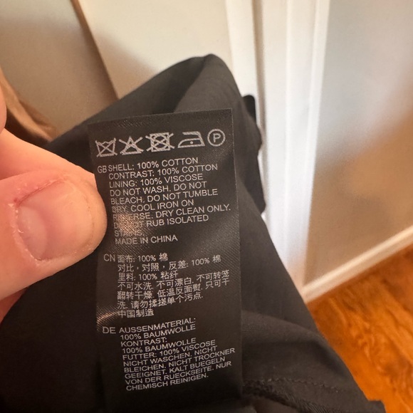 REISS Natalia Colorblock Cotton Maxi Dress size 14 - Picture 12 of 12